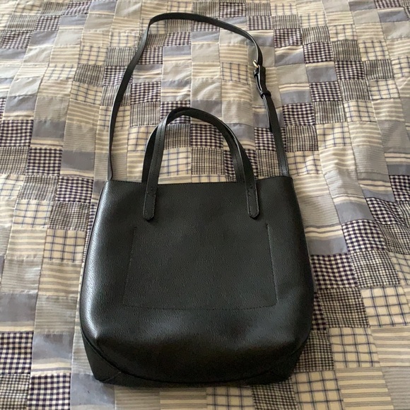 Banana Republic Black Leather Crossbody Bag - Picture 3 of 9